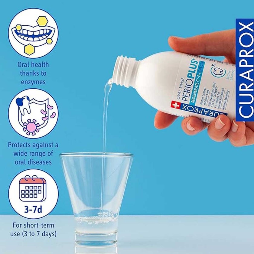 Curaprox Perio Plus Regenerate CHX 0.09% Mouthwash 200ml