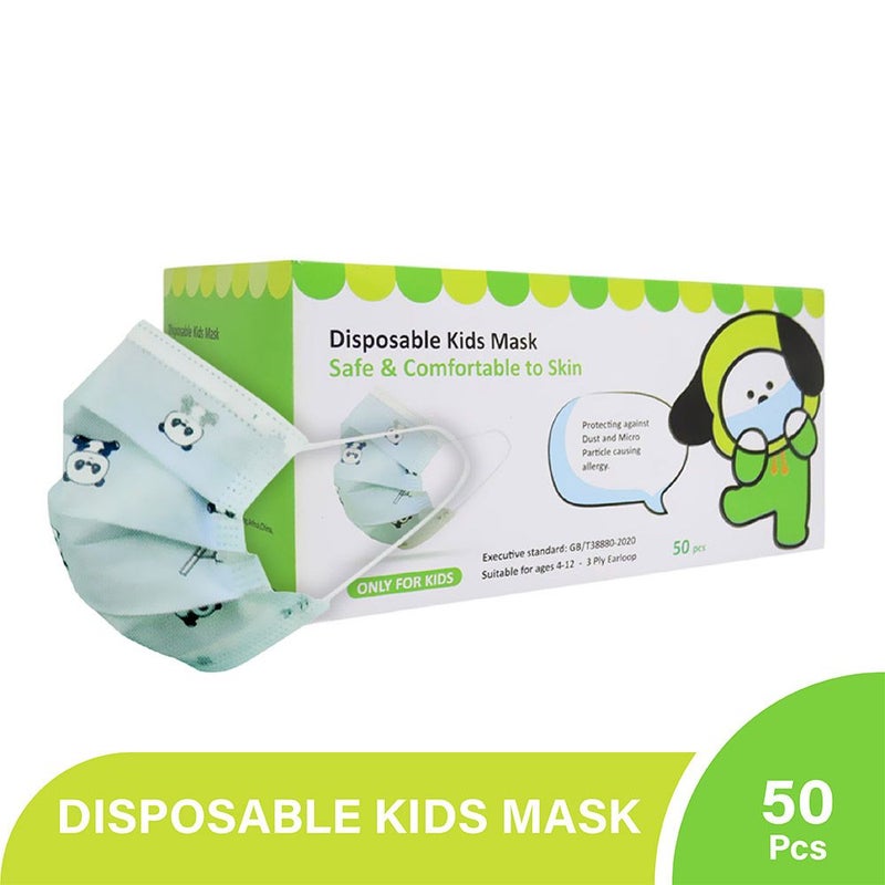 Anhui Kids Disposable Face Mask 3ply 50's