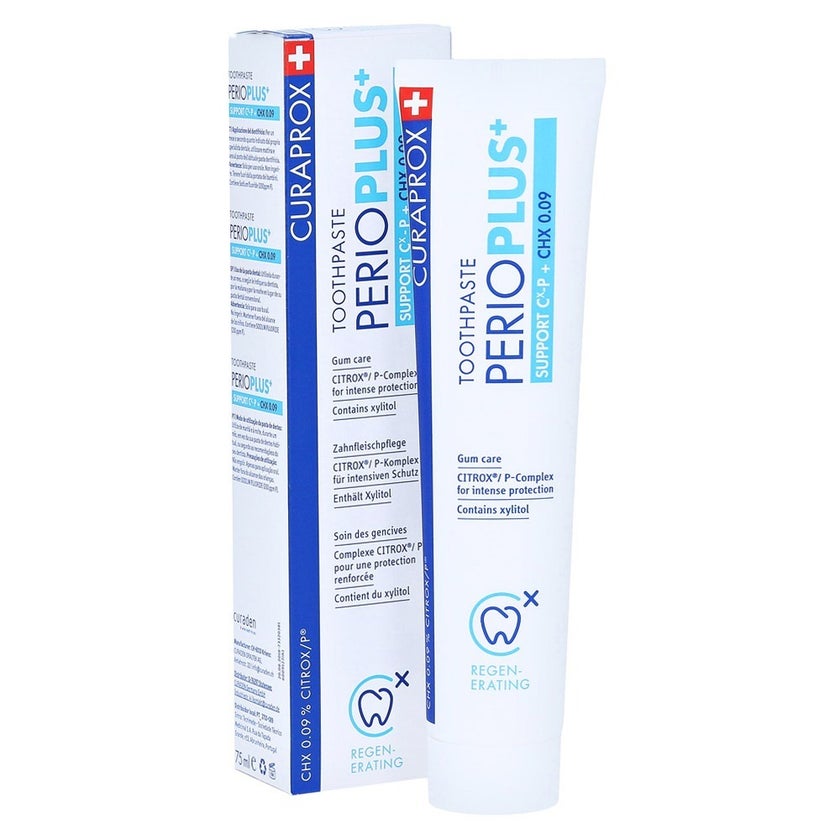 Curaprox Perio Plus Support CX-P + CHX 0.09% Toothpaste 75ml