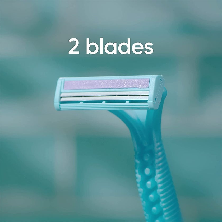 Gillette Simply Venus 2 Blade Women's Disposable Razor For Smooth & Close Shave, Pack of 4's