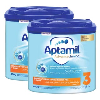 Aptamil Advance Junior Stage 3 Toddlers Milk Formula For 1 To 3 Years 400g - PROMO PACK of 2's