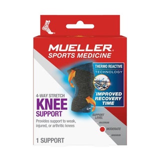 Mueller 4-Way Stretch Knit Knee Support LG/XL 64425
