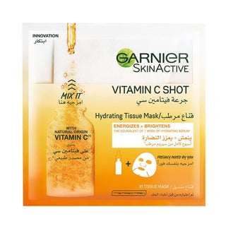 Garnier SkinActive Vitamin C Shot Fresh-Mix Tissue Mask 1's