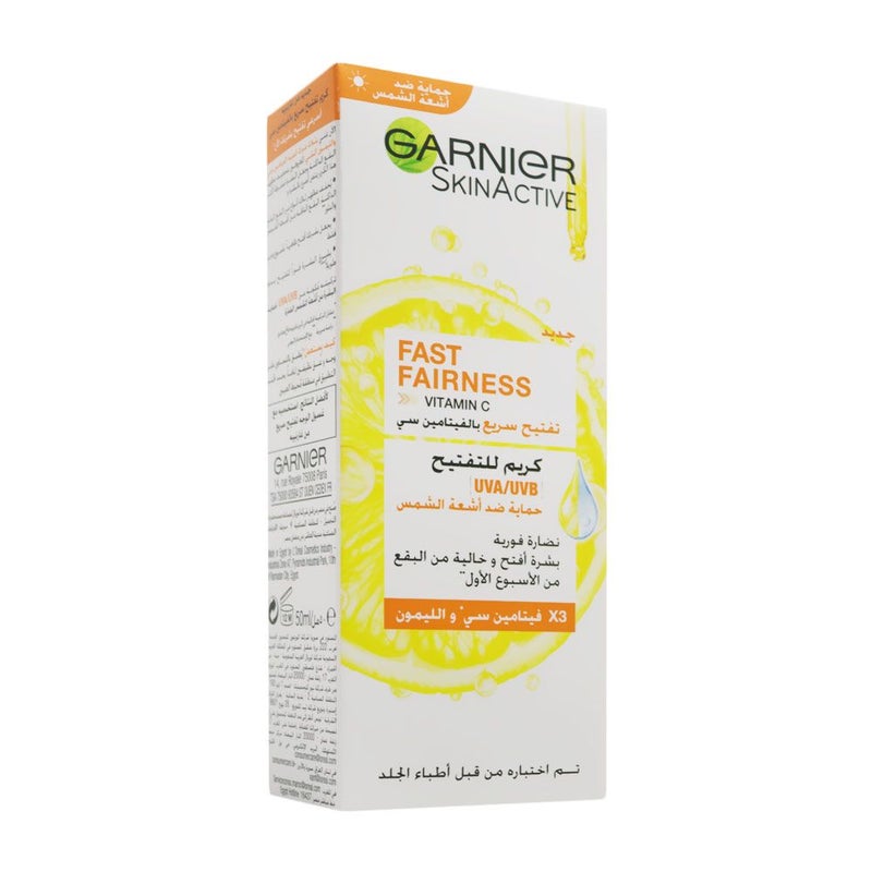 Garnier SkinActive Fast Fairness UVA/UVB Day Cream 50 mL