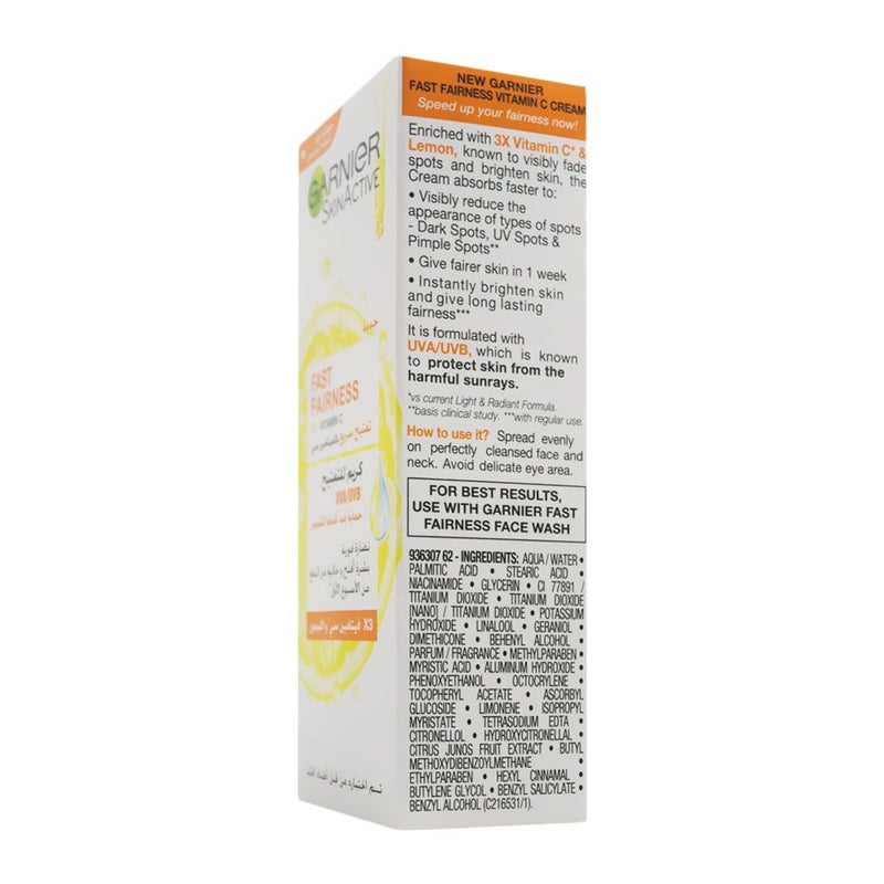 Garnier SkinActive Fast Fairness UVA/UVB Day Cream 50 mL