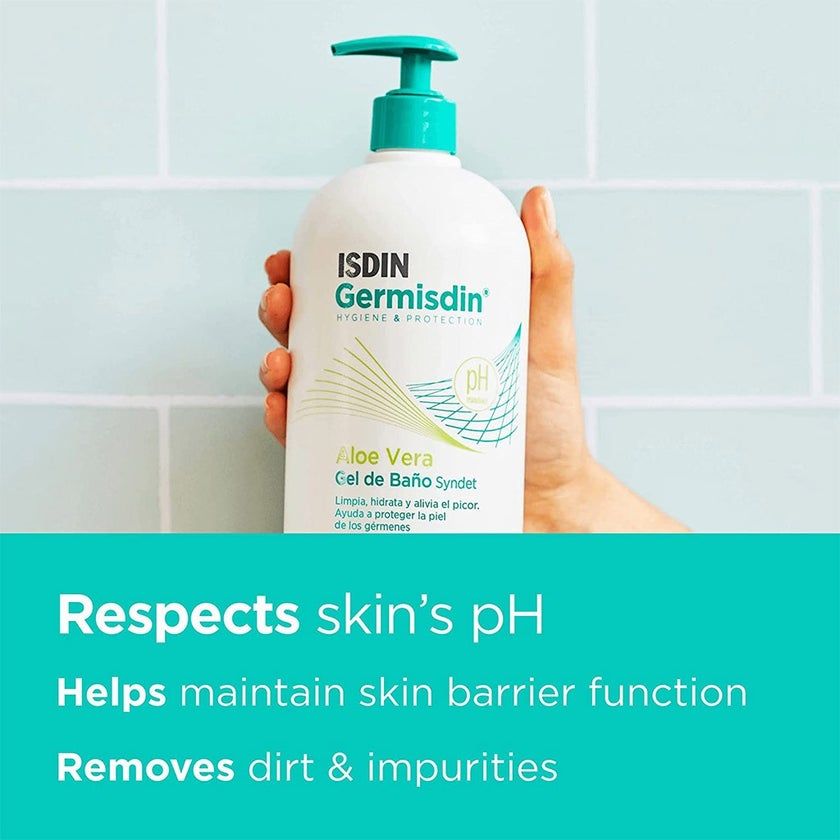 Isdin Germisdin Aloe Vera Soap-Free Bath Gel 250ml