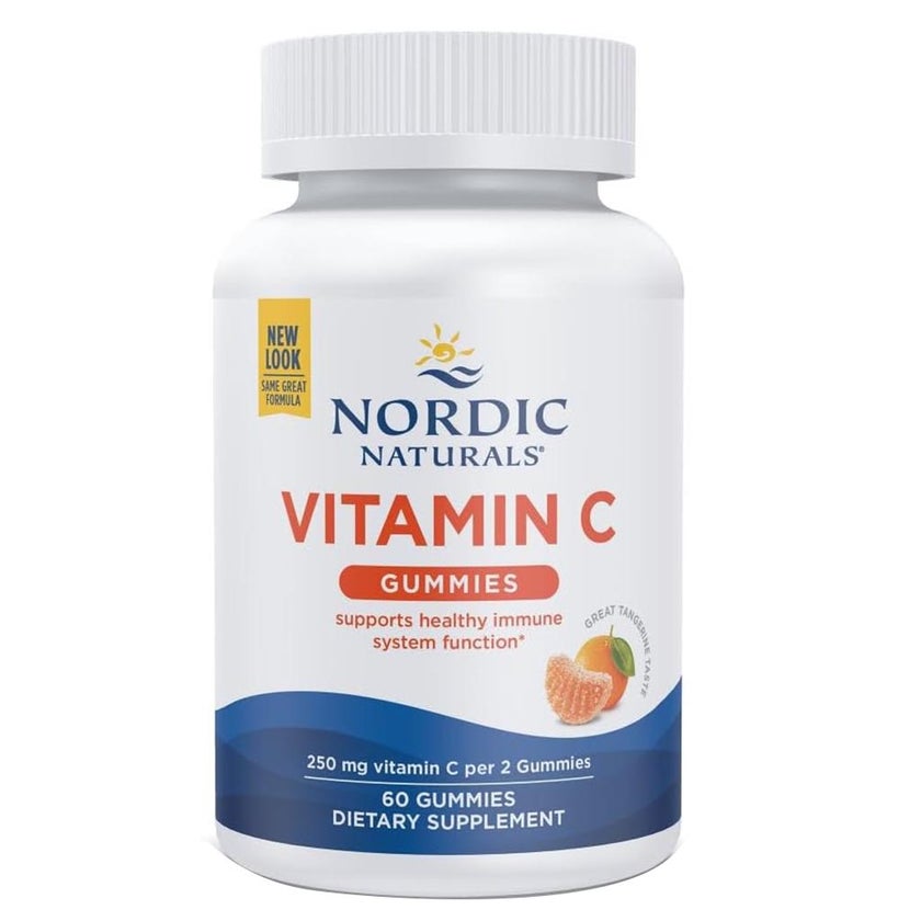 Nordic Naturals Kids and Adults Vitamin-C 250mg Gummies, Pack of 60's