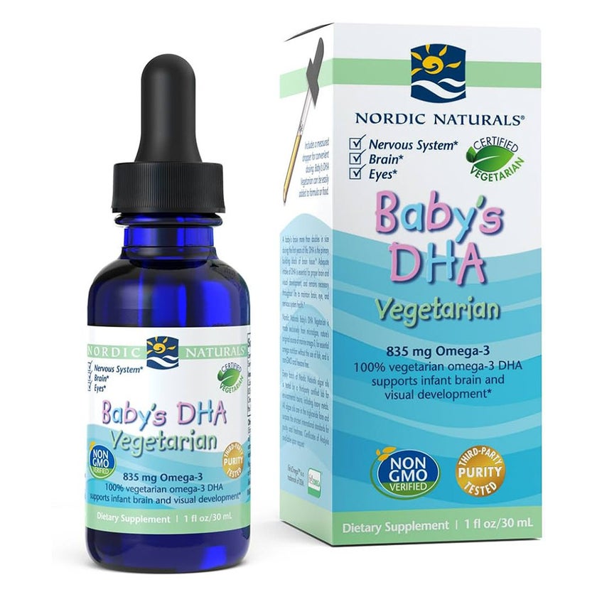 Nordic Naturals Baby's DHA Vegetarian Omega 3 Drops 30ml