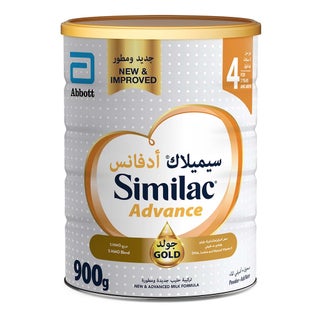 Similac Advance Gold Stage 4 Growing Up Children's Milk Formula For 3+ Years 900g