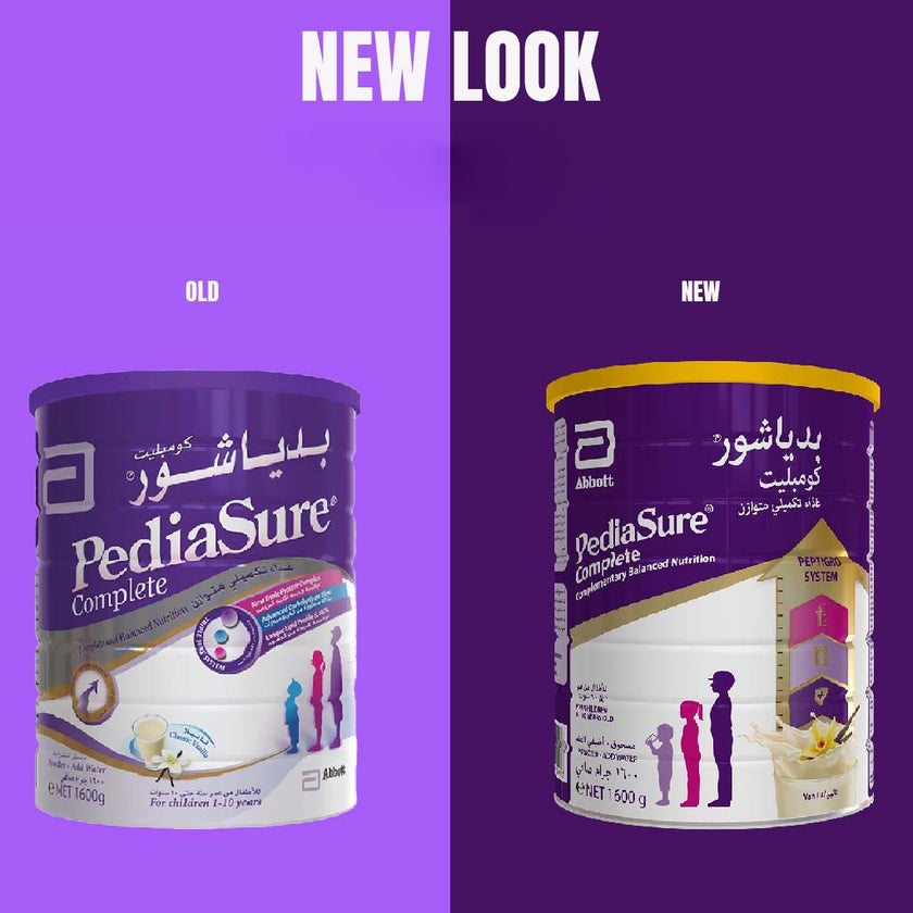 PediaSure Complete Peptrigro Growing Up Children’s Milk Formula For 1 to 10 Years Vanilla Flavour 1600g