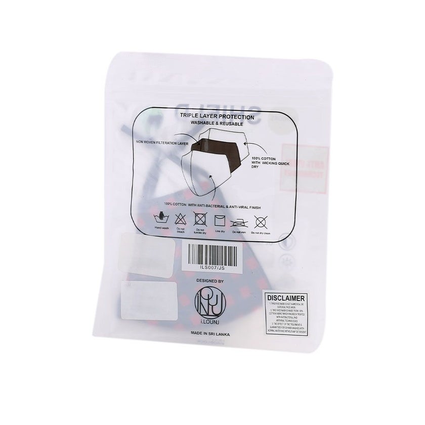 Fashion Mask Reusable Face Mask Kids Junior Size ILS007