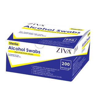 ZIVA Sterile Alcohol Swabs 200's