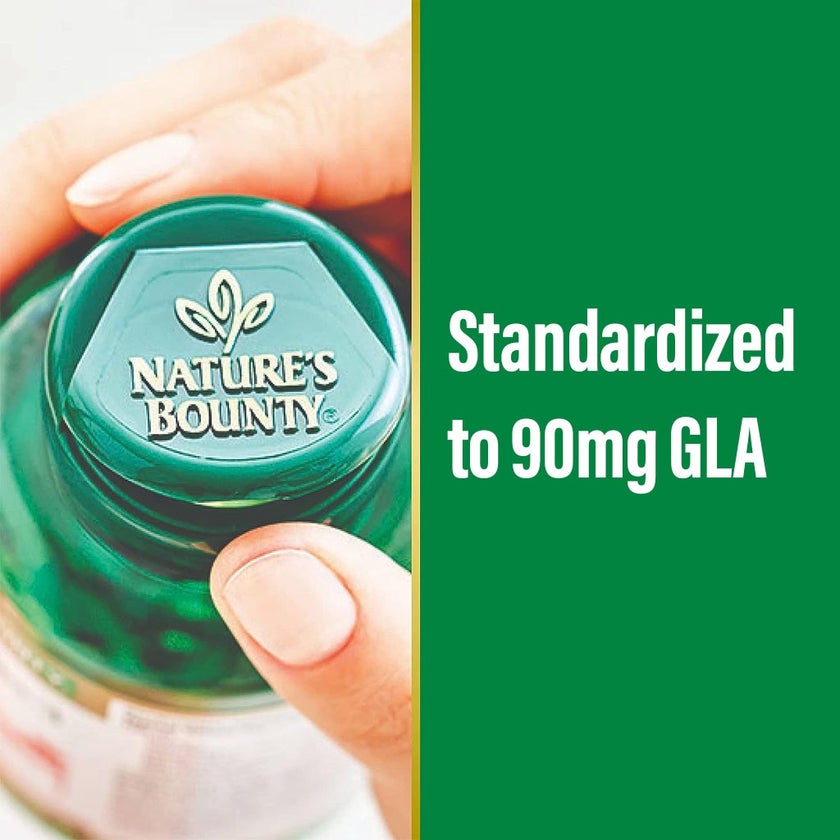 Nature's Bounty Evening Primrose Oil 1000mg Softgels, Pack of 60's