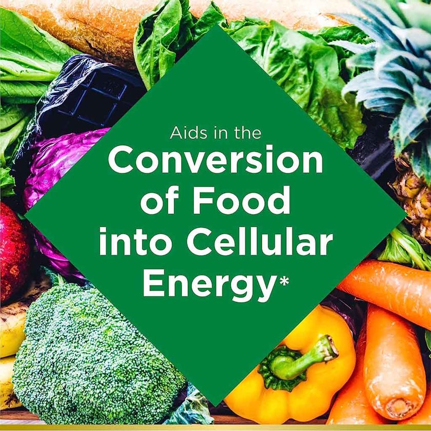 Nature's Bounty B-Complex with Folic Acid Plus Vitamin C Tablets, Pack of 125's