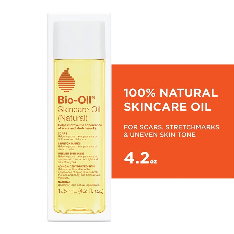 Bio-Oil Natural Skincare Oil For Scars & Stretch Marks 125ml