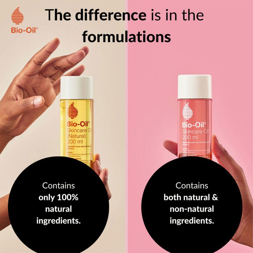 Bio-Oil Natural Skincare Oil For Scars & Stretch Marks 200ml