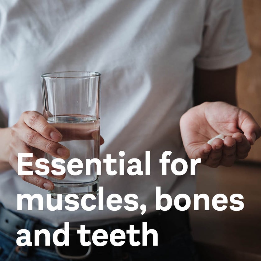 Doppelherz aktiv KalD3 Tablets With Calcium, Vitamin K & Vitamin D For Strong Bones, Muscles & Nerves, Pack of 30's