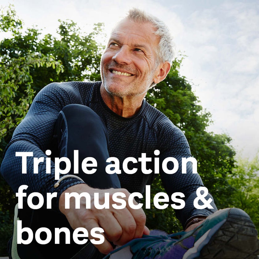 Doppelherz aktiv Magnesium + Calcium + Vitamin D3 Tablets For Muscle & Bone Support, Pack of 30's