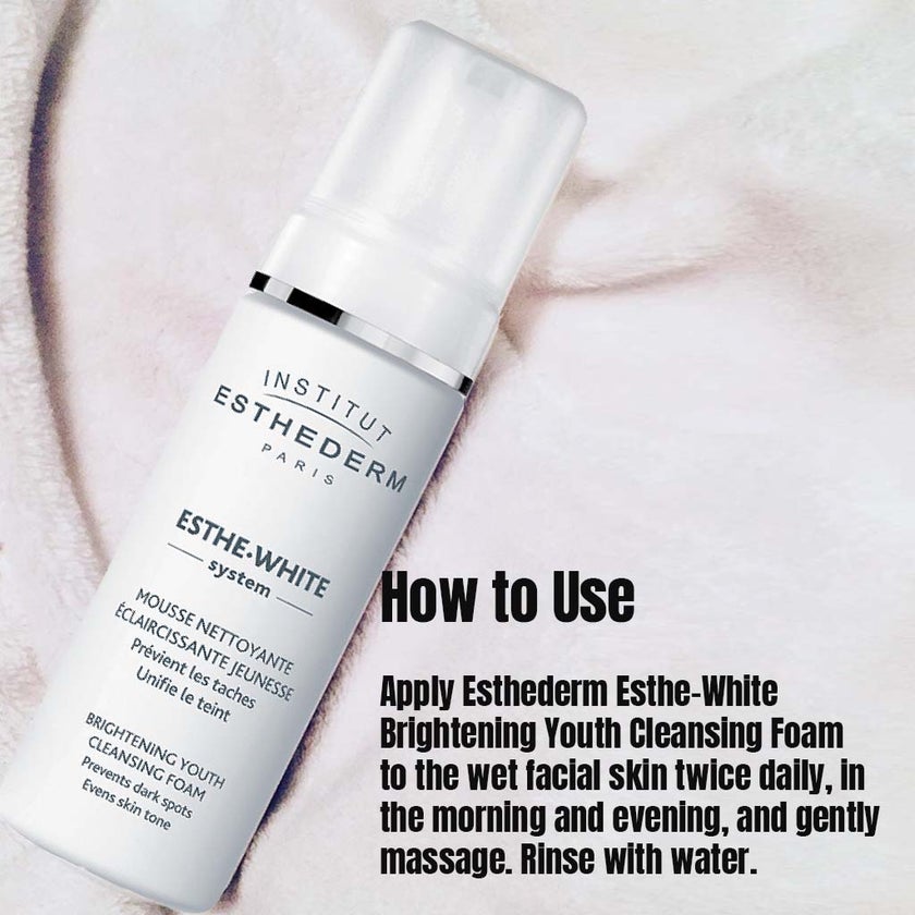 Institut Esthederm Esthe-White Brightening Youth Cleansing Foam 150ml