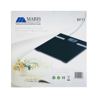 Mabis BF51 Digital Body Fat Monitor Scale