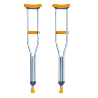 Wolaid Lightweight Walking Underarm  One Pair Of Medium Crutches JL925L