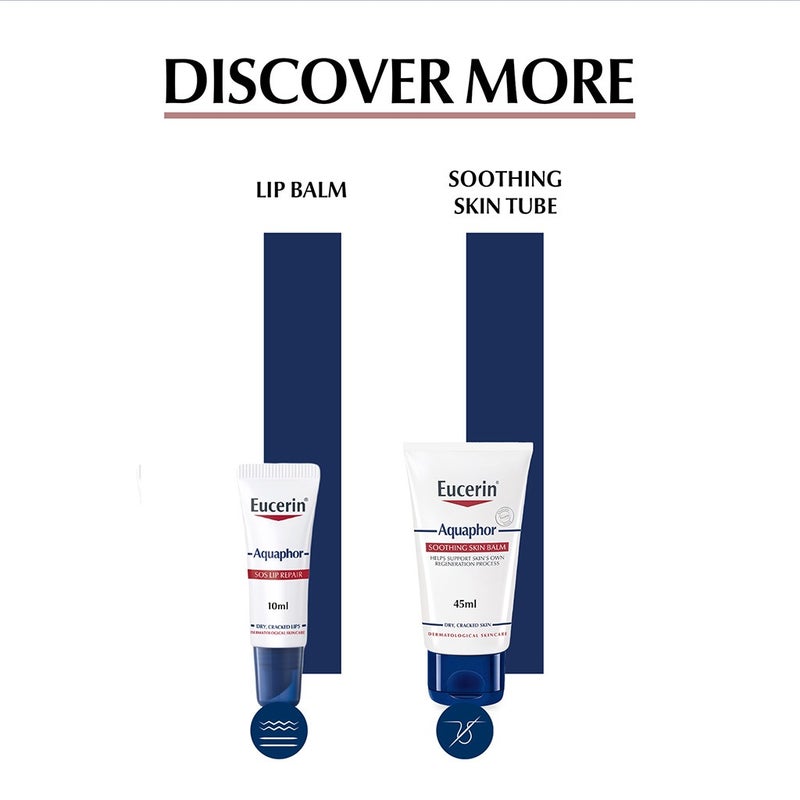 Eucerin Aquaphor Body Soothing Ointment Spray For Dry & Cracked Skin 250ml