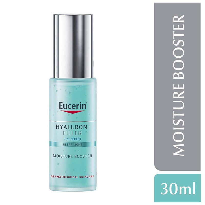 Eucerin Hyaluron-Filler 3x Effect Ultra-Light Hydrating Moisture Booster Gel For Wrinkles & Fine Lines 30ml
