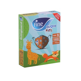 Fine Guard Kids Reusable Face Mask 1's Small