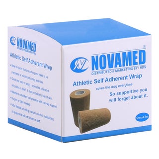 Novamed Athletic Self Adherent Wrap Bandage 5 cm x 4.5 m Beige 1's