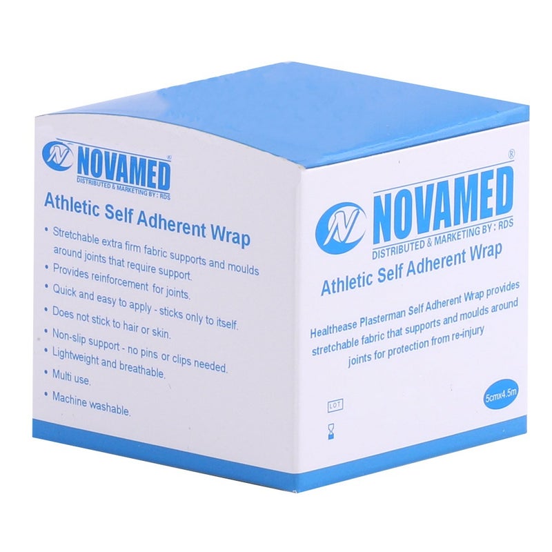 Novamed Athletic Self Adherent Wrap Bandage 5 cm x 4.5 m Beige 1's