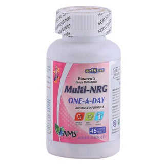 AMS Multi-NRG Women's Energy Multivitamin Supplement Tablets, Pack of 45's