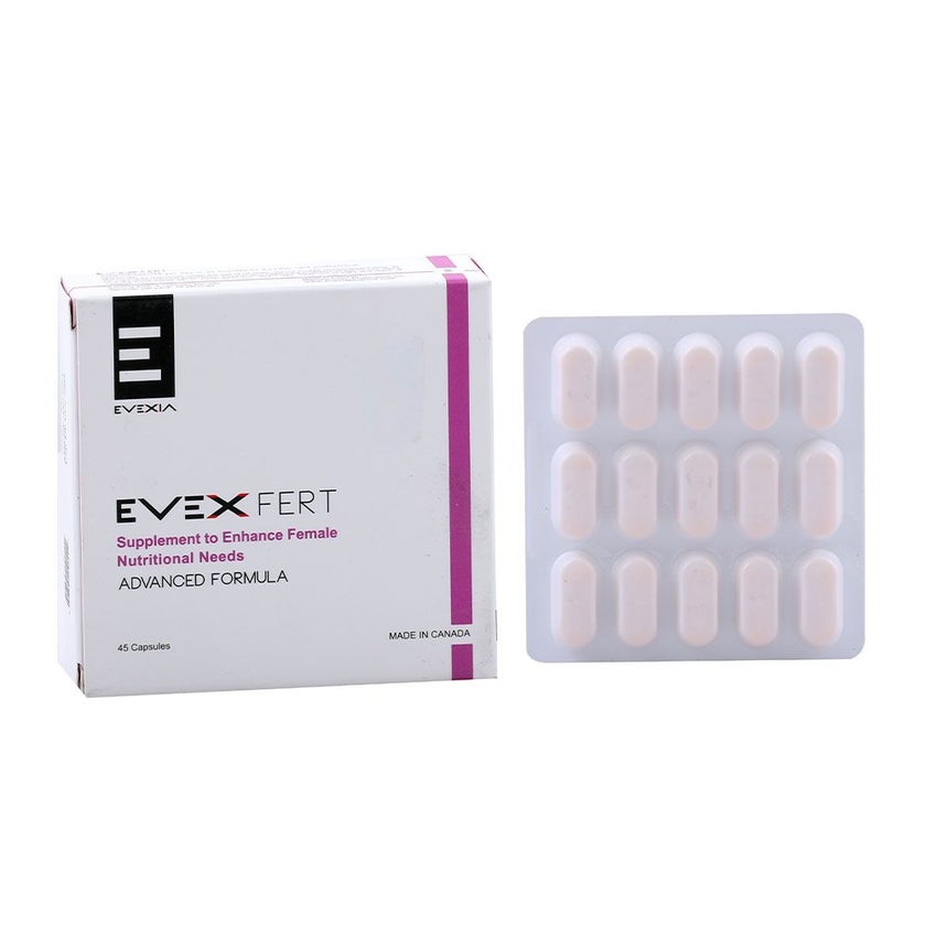 Evexia EvexFert Capsules, Pack of 45's