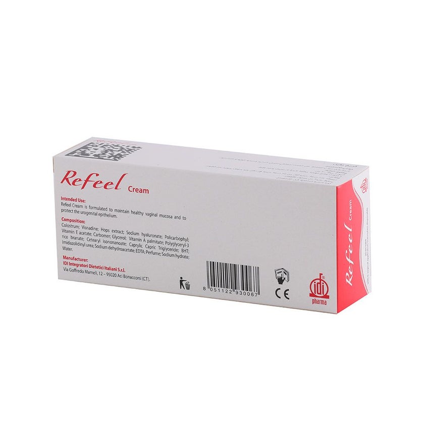 Refeel Vaginal Cream 30ml Tube With 6 Vaginal Applicators