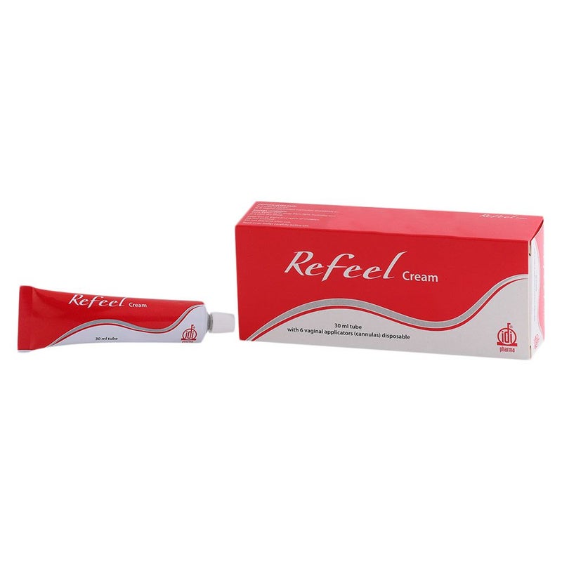 Refeel Vaginal Cream 30 mL Tube With 6 Vaginal Applicators 1's