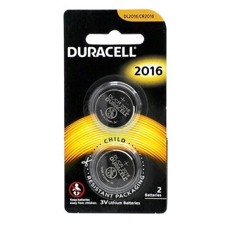 Duracell 2016 Lithium Coin Battery 2's