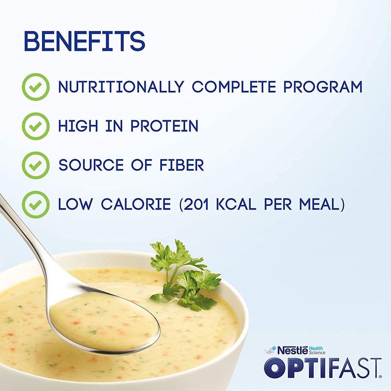 Nestle Optifast VLCD Vegetable Soup Sachets 53 g 8's