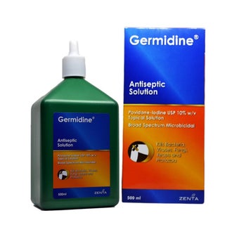 Germidine 10% Povidone Iodine Antiseptic Solution 500ml