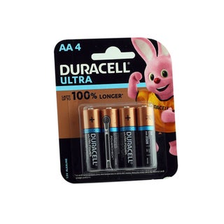 Duracell Ultra AA4 1.5V Alkaline battery MX1500/LR6 4's