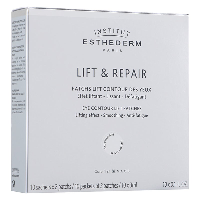 Institut Esthederm Lift & Repair Eye Contour Lift Patches 10 x 2 patches, 30 mL