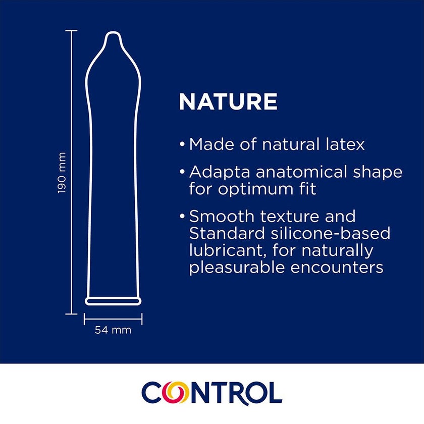 Control Nature Condoms, Pack of 12's