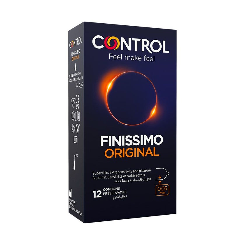Control Finissimo Original Condoms, Pack of 12's