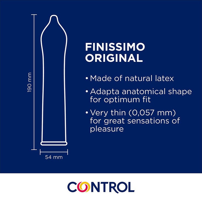 Control Finissimo Original Condoms 12's