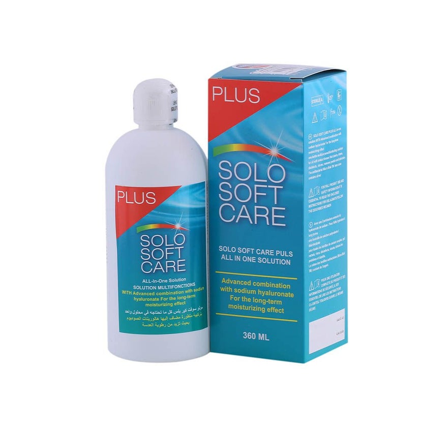Solo Soft Care Plus All In One Solution 360ml