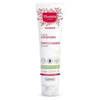 Mustela 3 In 1 Maternity Stretch Marks Cream For Pregnancy, Fragrance Free 150ml