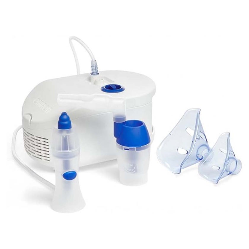 Omron C102 Total Compressor NE-C102-UK 2-in-1 Nebulizer With Nasal Shower