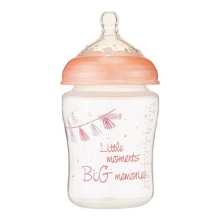 Nuby Little Moments SoftFlex 0+ month Pink Bottle 270ml