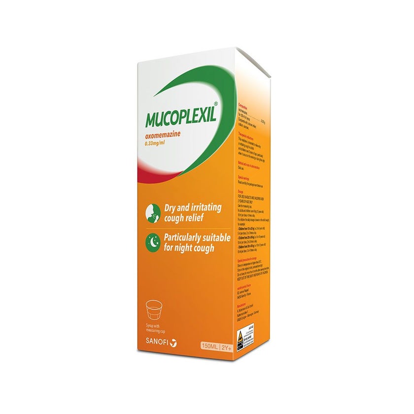 Mucoplexil 0.33mg/ml Syrup 150ml