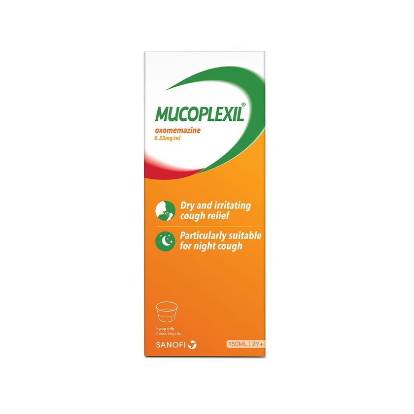 Mucoplexil 0.33mg/ml Syrup 150ml