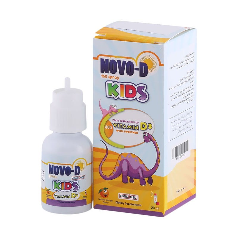 Novo-D Vitamin D3 Oral Spray 20 mL