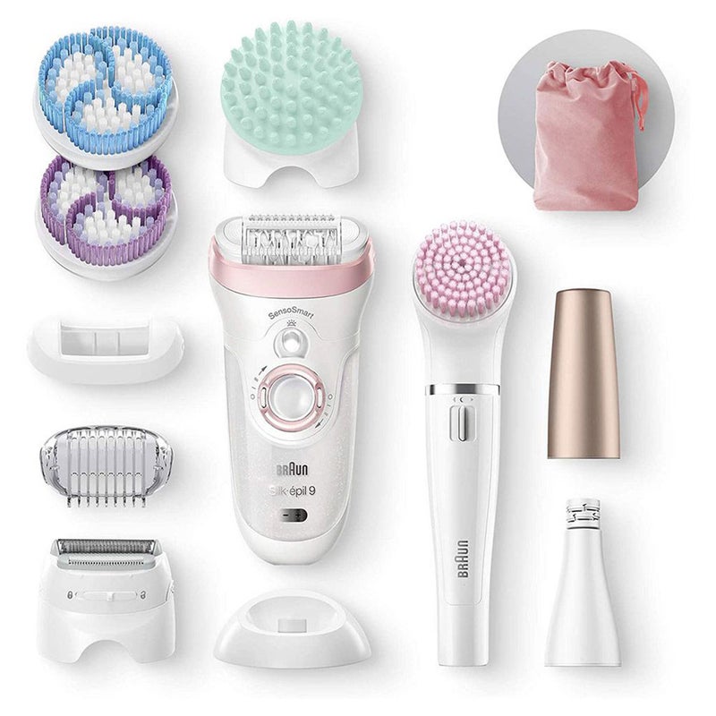 Braun Silk-Epil 9 Beauty Set Wet & Dry Epilator 9985